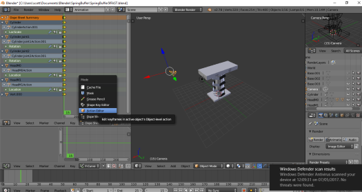 1.3 view action editor